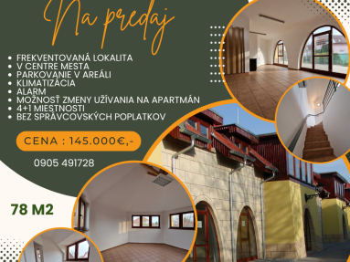 Obchodný / administratívny priestor na predaj