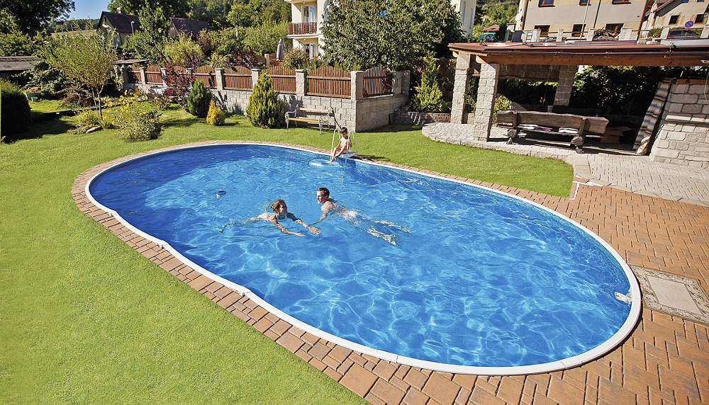 Bazén, bazény dookola