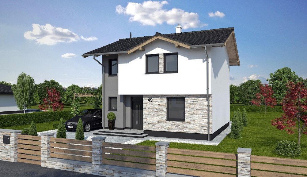 Projekt rodinného domu Trend 49